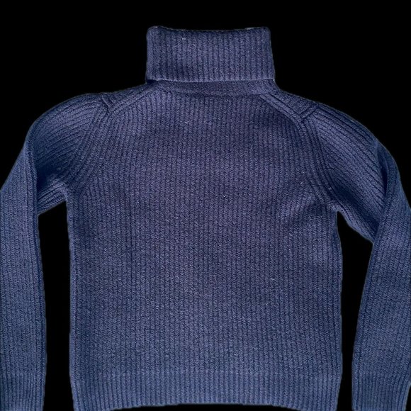 Babaton Navy Wool Turtleneck Sweater (XS) - Picture 5 of 6
